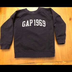 Navy Baby GAP Logo Sweatshirt